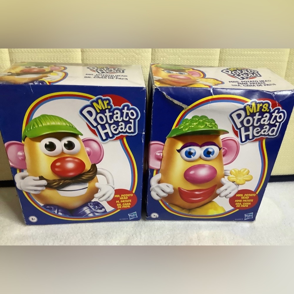 Mr Potato Head and Mrs Potato